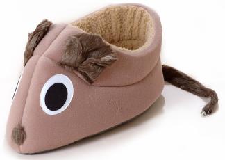 Novelty Collection Fleece Mouse Bed Camel